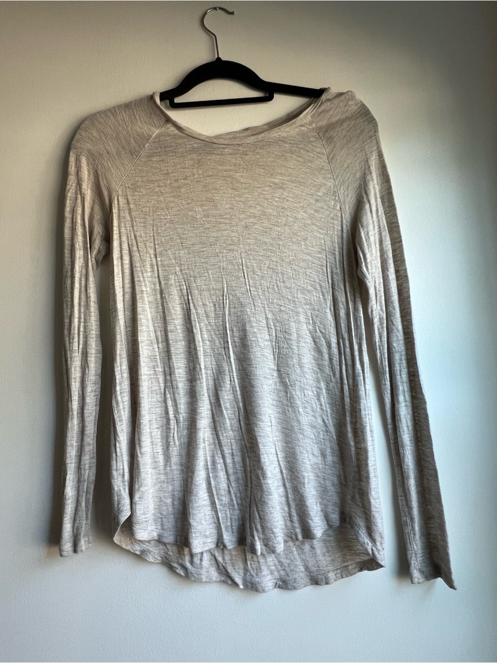 Vince Light Beige Long Sleeve Women's Top